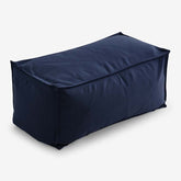 Indoor/Outdoor Pouf - Navy, Large