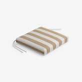 Replacement Knife Edge Chair Cushion - Maxim Heatherbeige, 18 in. x 18 in.