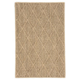 Diamond Flatwoven Sisal Rug - Natural, 3' x 5'