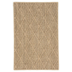 Diamond Flatwoven Sisal Rug - Natural, 2' x 3'