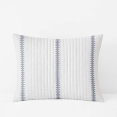 Rishika Quilted Sham - White, Standard