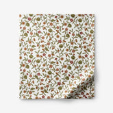 Garden Florals Premium Smooth Wrinkle-Free Sateen Flat Bed Sheet - Cream Multi, Full