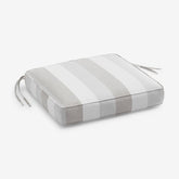 Replacement Boxed Edge Chair Cushion - Direction Linen, 18 in. x 18 in.