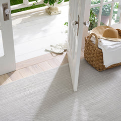 Herringbone Handwoven Reversible Indoor/Outdoor Rug - Gray Pearl, 3' x 5'