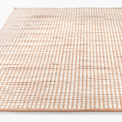 Handwoven Mini Checkered Performance Rug - Pink, 8' x 10'