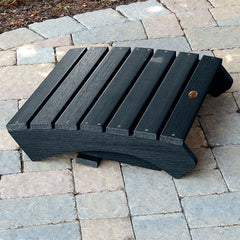 Adirondack Folding Ottoman - Navy