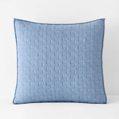 Air Layer Sham - Denim Blue, Euro