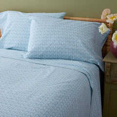 Idril Classic Cool Cotton Percale Pillowcase Set - Geo, Standard