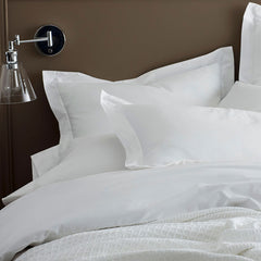 Premium Cool Organic Cotton Percale Bed Sheet Set - White, Twin XL