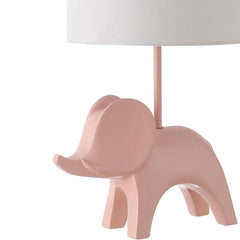 Ceramic Animal Table Lamp - Pink, Elephant
