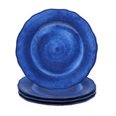 Campania Melamine Dinner Plates, Set of 4 - Blue