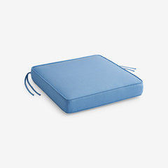 Replacement Boxed Edge Chair Cushion - Air Blue, 16 in. x 15 in.
