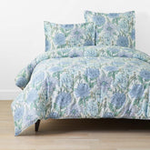 Garden Bliss Classic Smooth Sateen Comforter - Blue Multi, Full/Queen