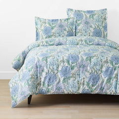 Garden Bliss Classic Smooth Sateen Comforter - Blue Multi, Twin/Twin XL