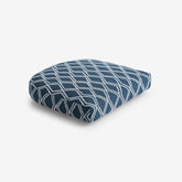 Contour Chair Cushion - Voyage Indigo, 16 in. x 15 in.