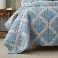 Bahati Quilted Sham - Blue Multi, Standard