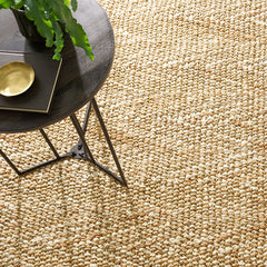 Meghan Handwoven Jute Rug - Ivory/Beige, 2' 6" x 8' Runner