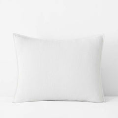 Mini Waffle Sham - White, Standard