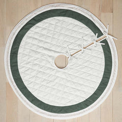Artisan Chic Tree Skirt - Green