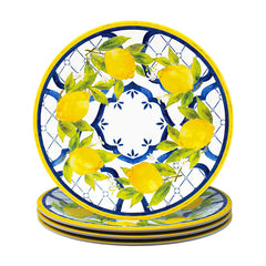 Palermo Melamine Dinner Plates, Set of 4