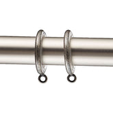 .75" Drapery Rings, Set of 10 - Pewter, OS