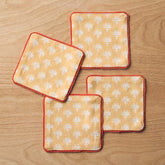 Ari Cocktail Napkins, Set of 4 - Yellow