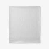 Premium Cool Supima® Cotton Percale Deep Pocket Flat Bed Sheet - Pearl Gray, Queen