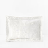 Putnam Cotton Matelassé Pillow Cover - Ivory