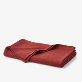 Cotton Weave Blanket - Auburn, Full/Queen