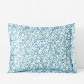 Joyful Floral Classic Smooth Sateen Sham - Blue, Standard