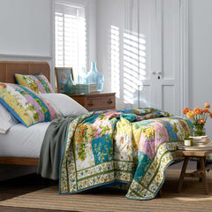 Darla Patchwork Quilted Sham - Multi, Standard