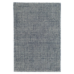 Matrix Hand Tufted Wool Rug - Ink, 5' x 8'
