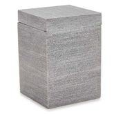 Modern Cotton Jar - Gray
