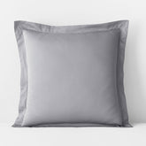 Classic Smooth Rayon Made From Bamboo Sateen Sham - Pebble Gray, Euro
