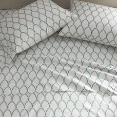 Laurel Classic Smooth Sateen Pillowcase Set - Sage, Standard