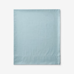 Premium Cool Supima® Cotton Percale Deep Pocket Flat Bed Sheet - Slate Blue, Cal King