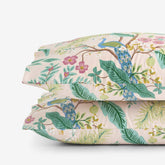 Peacock Classic Smooth Sateen Pillowcase Set - Blush, King