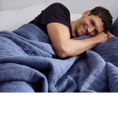Air Layer Sham - Blue, Standard