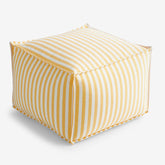 Indoor/Outdoor Pouf - Sail Away Sunflower, Medium