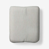 Classic Stripes and Plaids Cool Yarn-Dyed Cotton Percale Fitted Bed Sheet - Stripe Green, Full