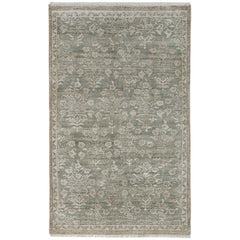 Hand Knotted Performance Rug - Olive, 2' x 3'