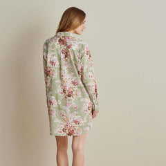 Printed Women's Nightshirt - Rose Bouquet, S