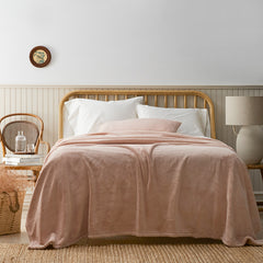 Blanket - Rose, Twin/Twin XL