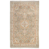Kendra Hand Knotted Wool Rug - Olive, 8' x 10'