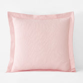 Laurel Matelasse Sham - Soft Pink, Euro
