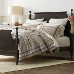 Classic Plaid Ultra-Cozy Cotton Velvet Flannel Sham - Brad, Standard