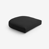 Contour Chair Cushion - Black, 16 in. x 15 in.