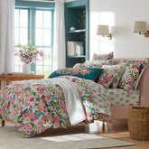 Garden Party Classic Cool Cotton Percale Comforter - Multi, Twin/Twin XL