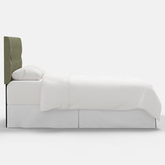 Park Tufted Textured Linen Headboard - Laurel, Twin