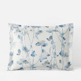 Garden Leaf Premium Smooth Wrinkle-Free Sateen Sham - Blue Multi, Standard